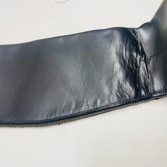 Sandro Paris womens boots leather size 36 US 5/5.5 black - Picture 3 of 7